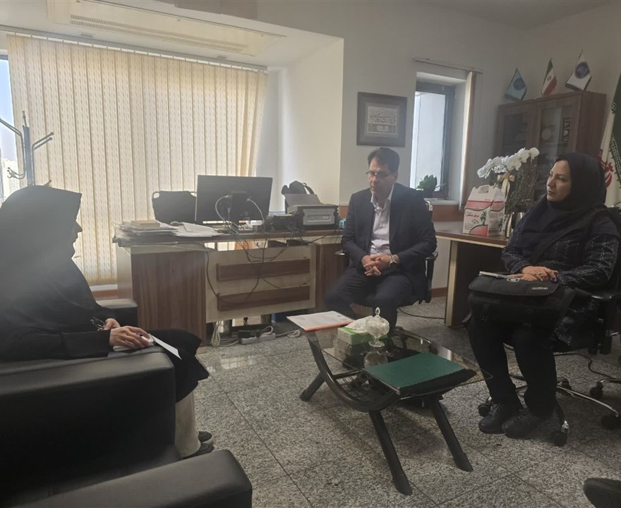 جلسه با مدیر پژوهشی وزارت بهداشت با حضور مهندس بنی اسدی و هیات همراه