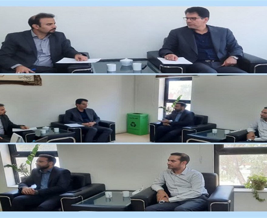 دیدار معاون تحقیقات و فناوری  با معاون توسعه مدیریت و‌منابع دانشگاه