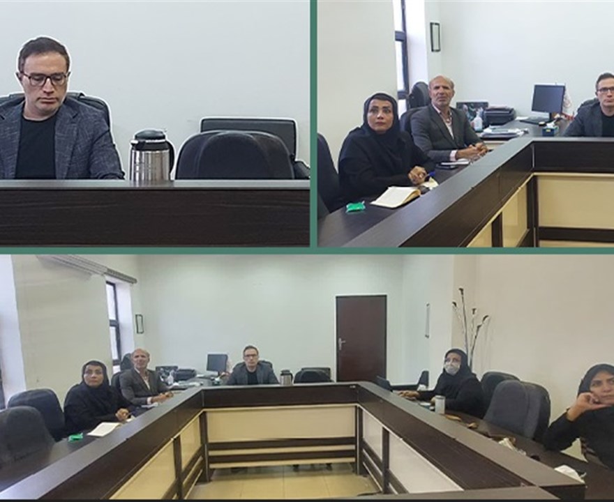 جلسه پیش دفاع دو طرح کسب و کار جهت استقرار در مرکز رشد برگزار گردید.